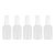 SOIMISS 5piezas Botellas De Perfume Rellenables Frascos Spray Transparentes Para Viaje Aleatorios Perfectos Para Perfume y Agua De Colonia